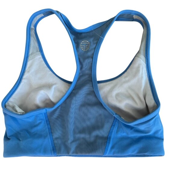 TORY BURCH SPORT Blue Racerback Sports Bra Size X Small - Picture 6 of 6